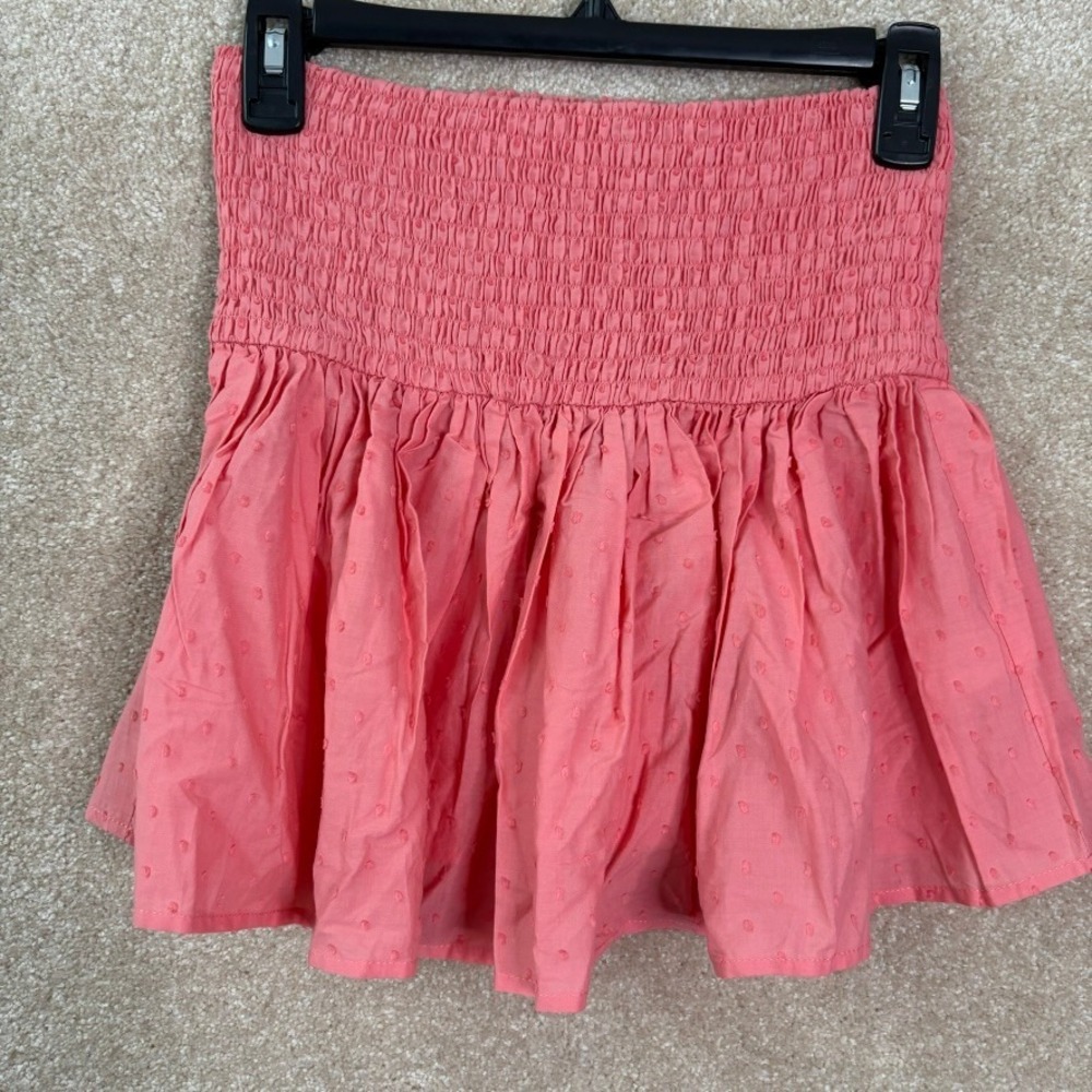MARYSIA RESORT Swim Cover Up Skirt Womens XS Pink Beach Boho